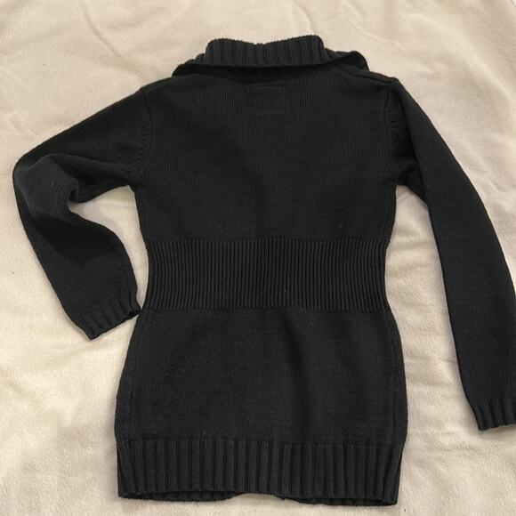 Nautica Girls School Uniform Cardigan Sweater Size Girls LG 6 - Navy - Picture 4 of 15